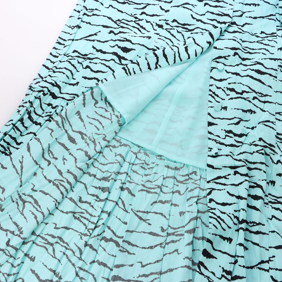 ウィッスルズ WHISTLES Inez Abstract Tiger Midi Dress （Multi） Multi