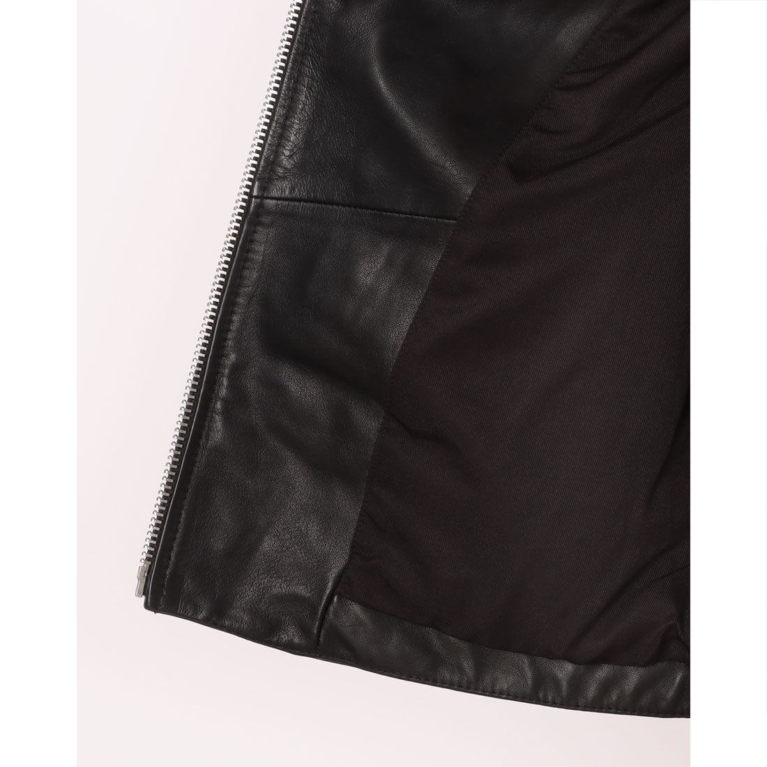 ウィッスルズ WHISTLES Agnes Pocket Leather Jacket （Black） Black