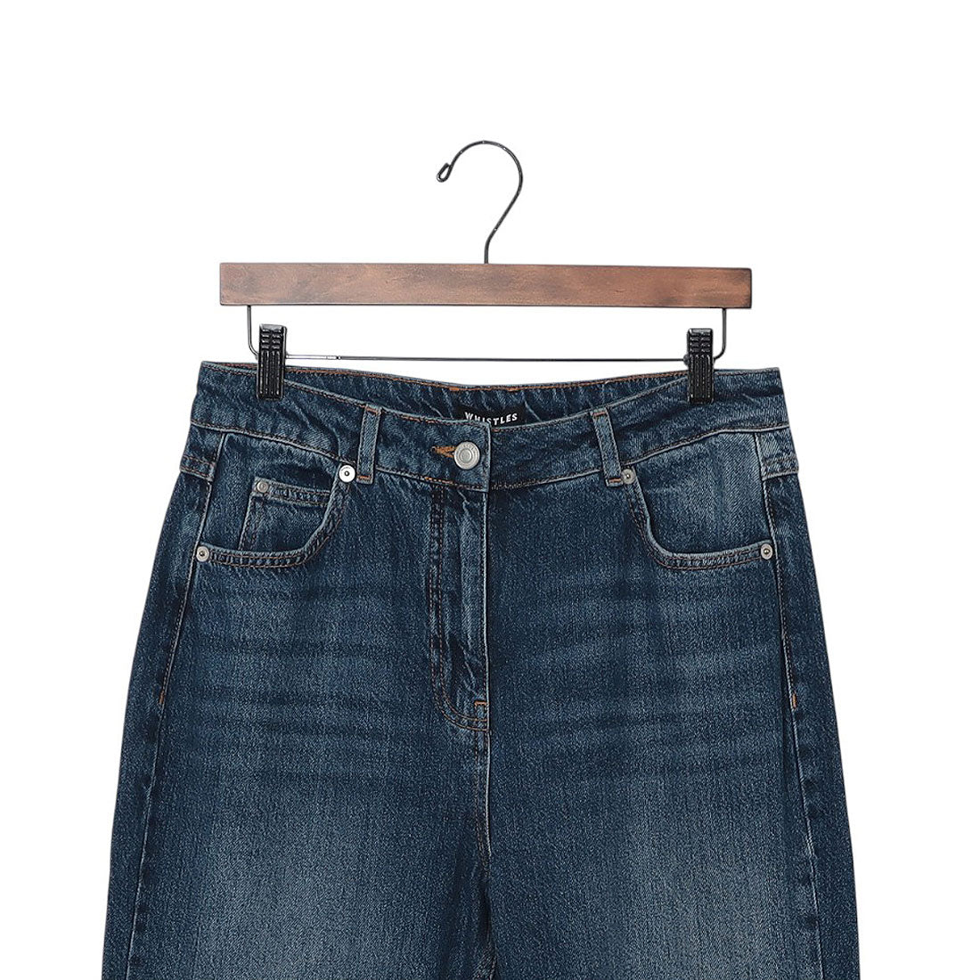 ウィッスルズ WHISTLES Authentic Lzzey Cuffed Jean （Denim） Denim