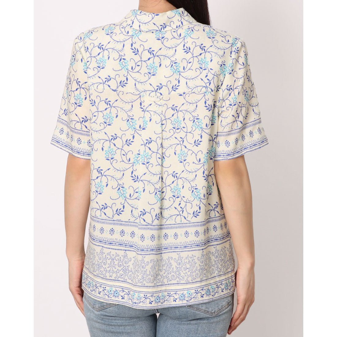 ウィッスルズ WHISTLES Bandana Print Bcwling Shirt （Multicolour） Multicolour