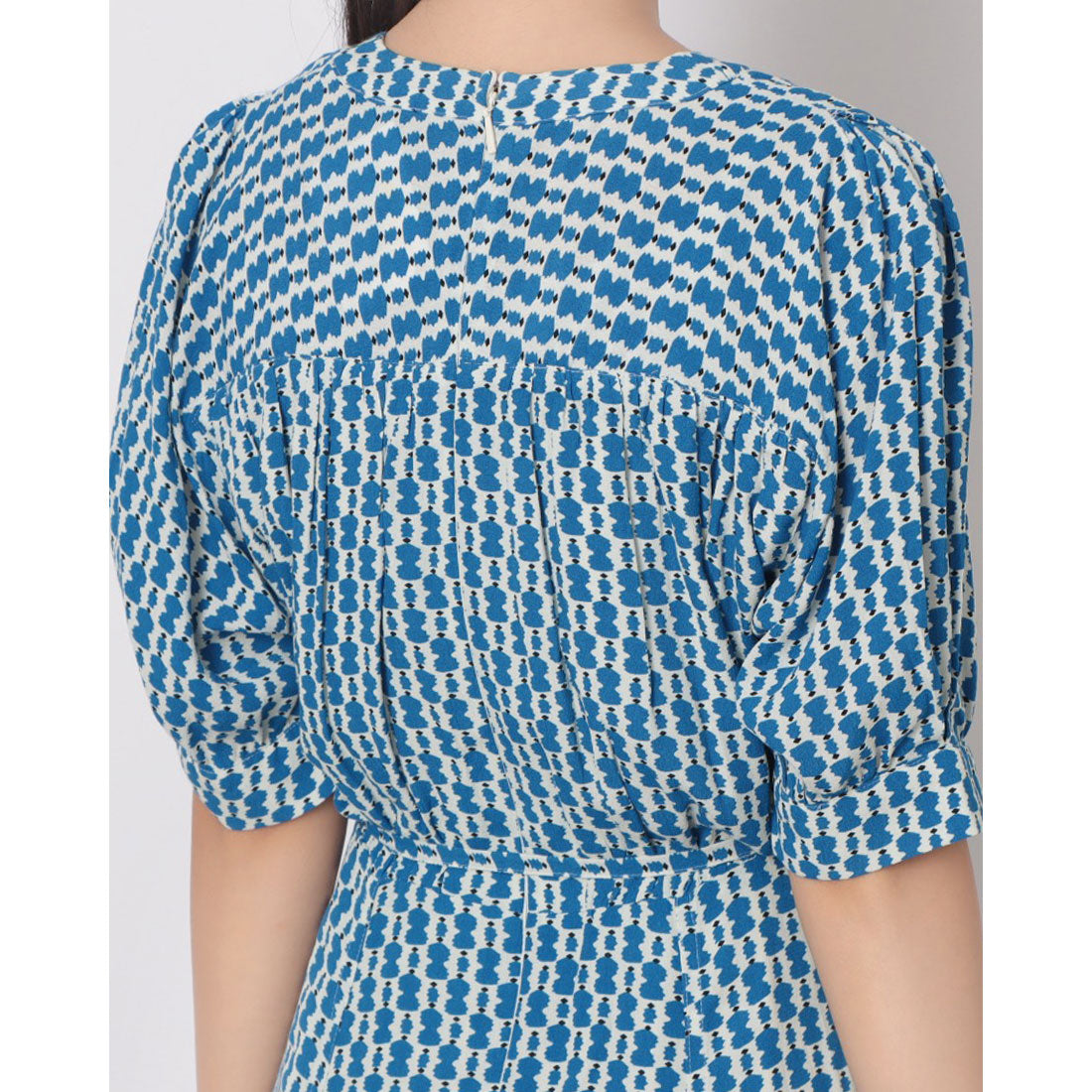 ウィッスルズ WHISTLES Vertical Strack Jumper （Blue） Blue