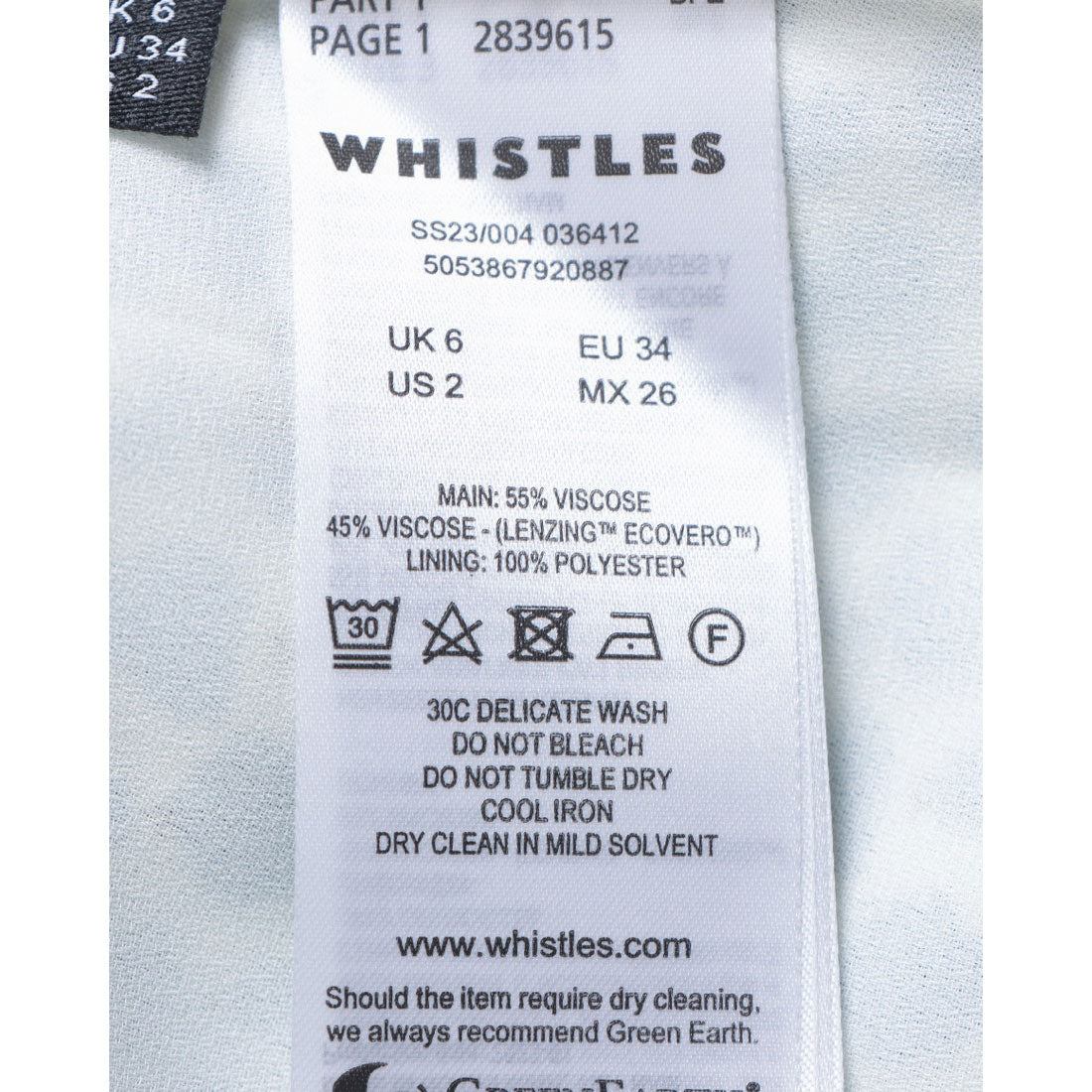ウィッスルズ WHISTLES Vertical Strack Jumper （Blue） Blue