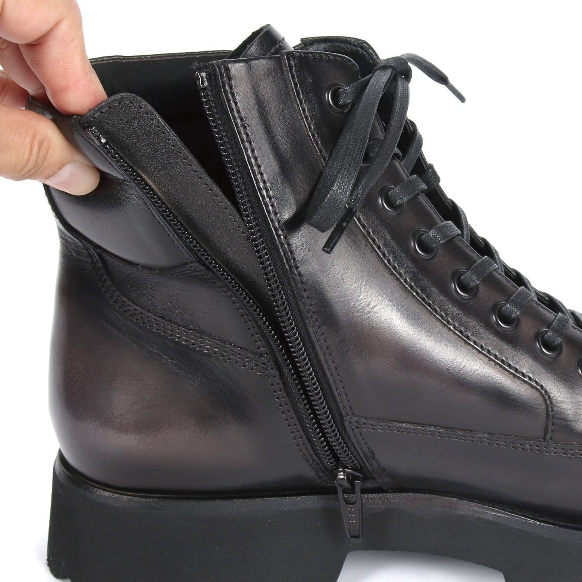 Whoop'-de-doo' Made in Japan Genuine Leather Lightweight Thick Sole Ta