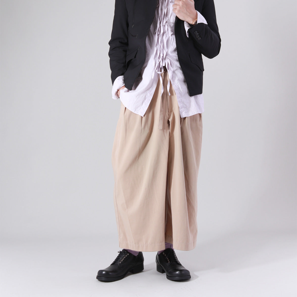 フープディドゥ whoop'-de-doo' バルーントゥ カジュアル ダービー シューズ