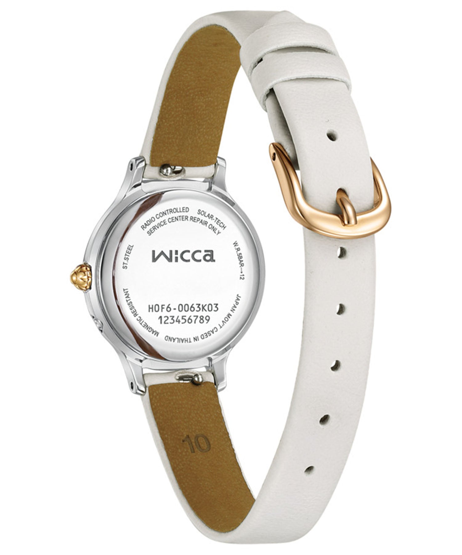 ウィッカ wicca wicca ウィッカ索拉科技電波鐘 替換帶附贈限定模型