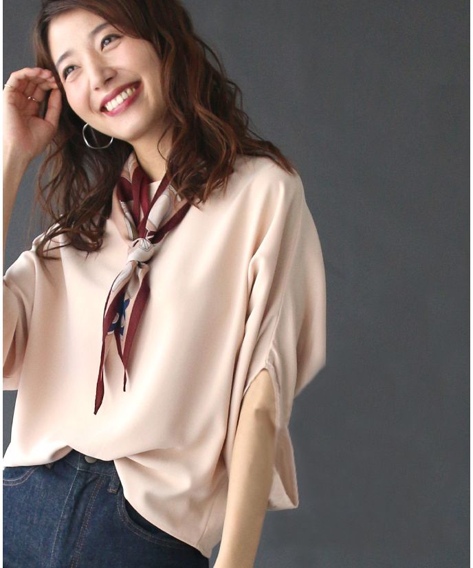 エーレスタイル Ehre style コーデを格上げ艶プリーツパンツ （ボルドー） ボルドー