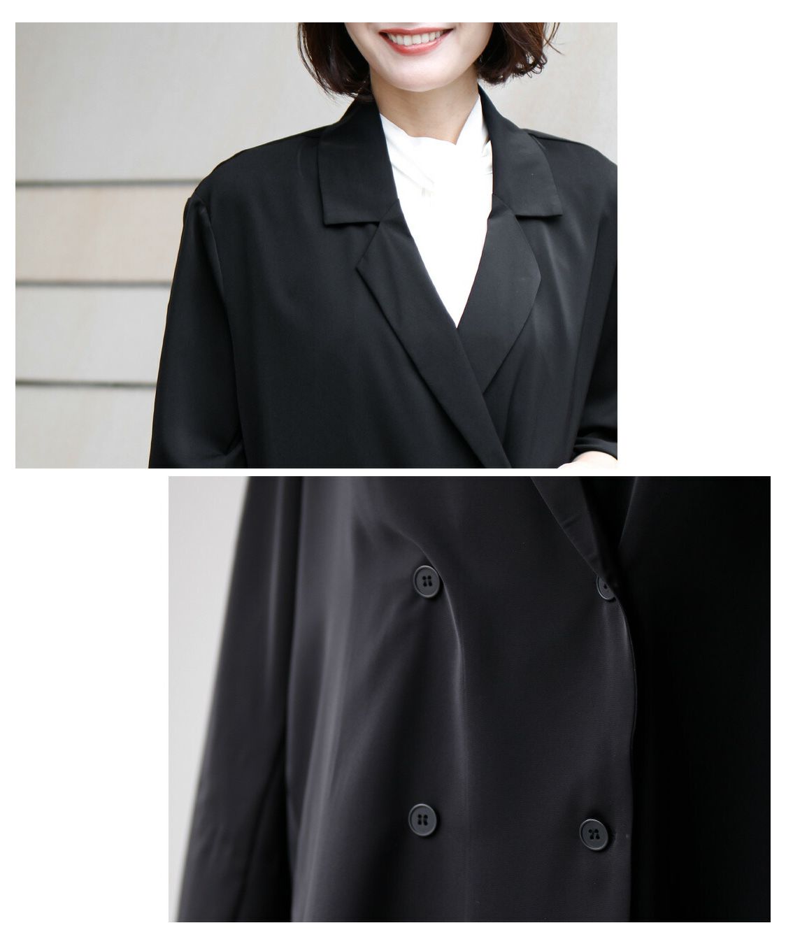 Ehre style Must-see for working women! Blouse jacket for temperature differences and sunburn prevention!