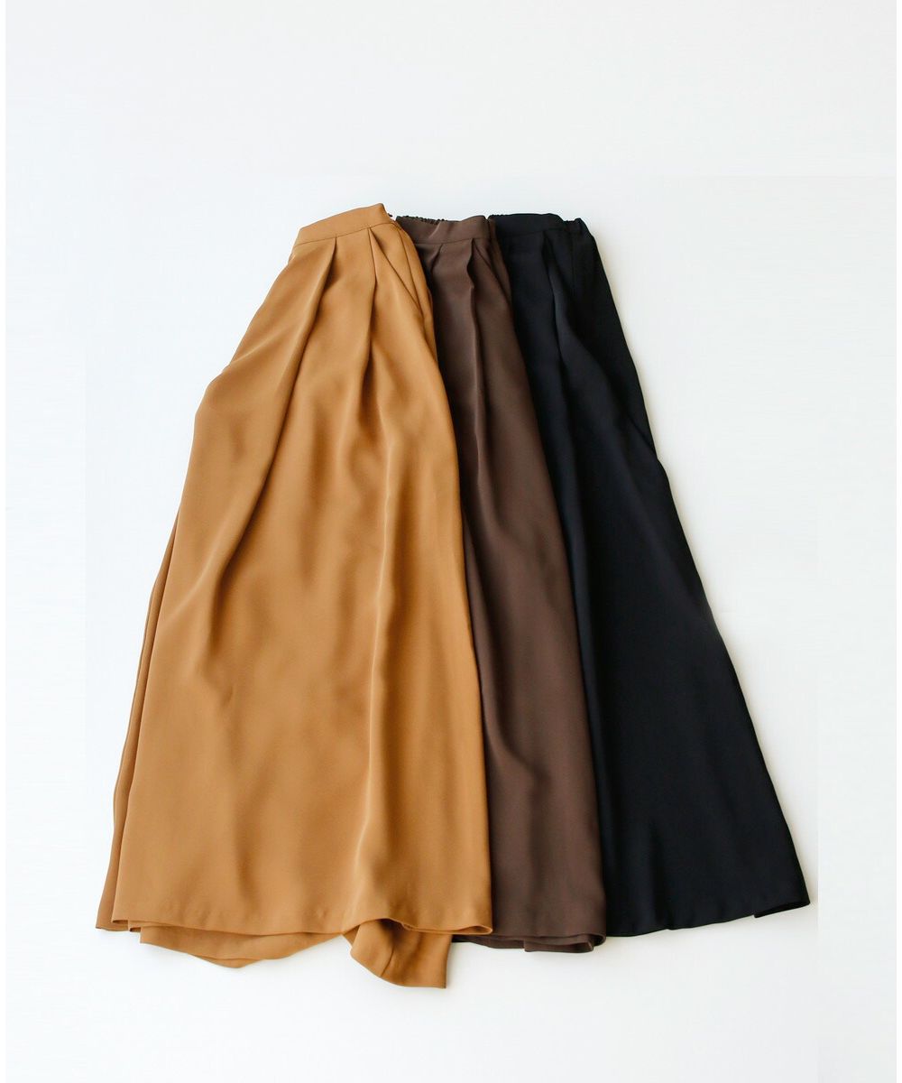 Ehre style - Winter calls for mixed material coordination! Plenty of wide dramatic pants.