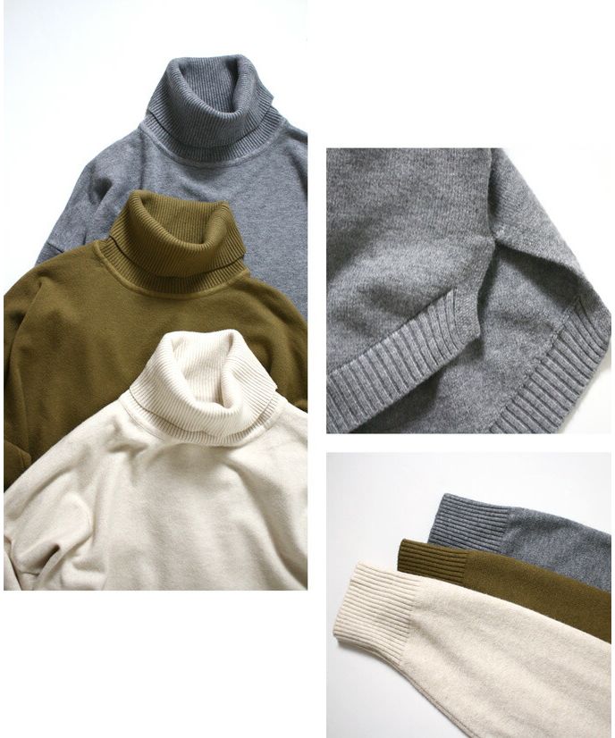 エーレスタイル Ehre style 秋冬の定番ニットタートルを女っぽく