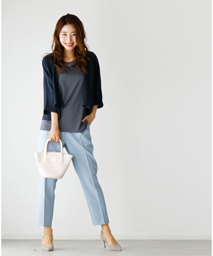Ehre style Innerwear that can also be worn! Beautiful neck sheer top