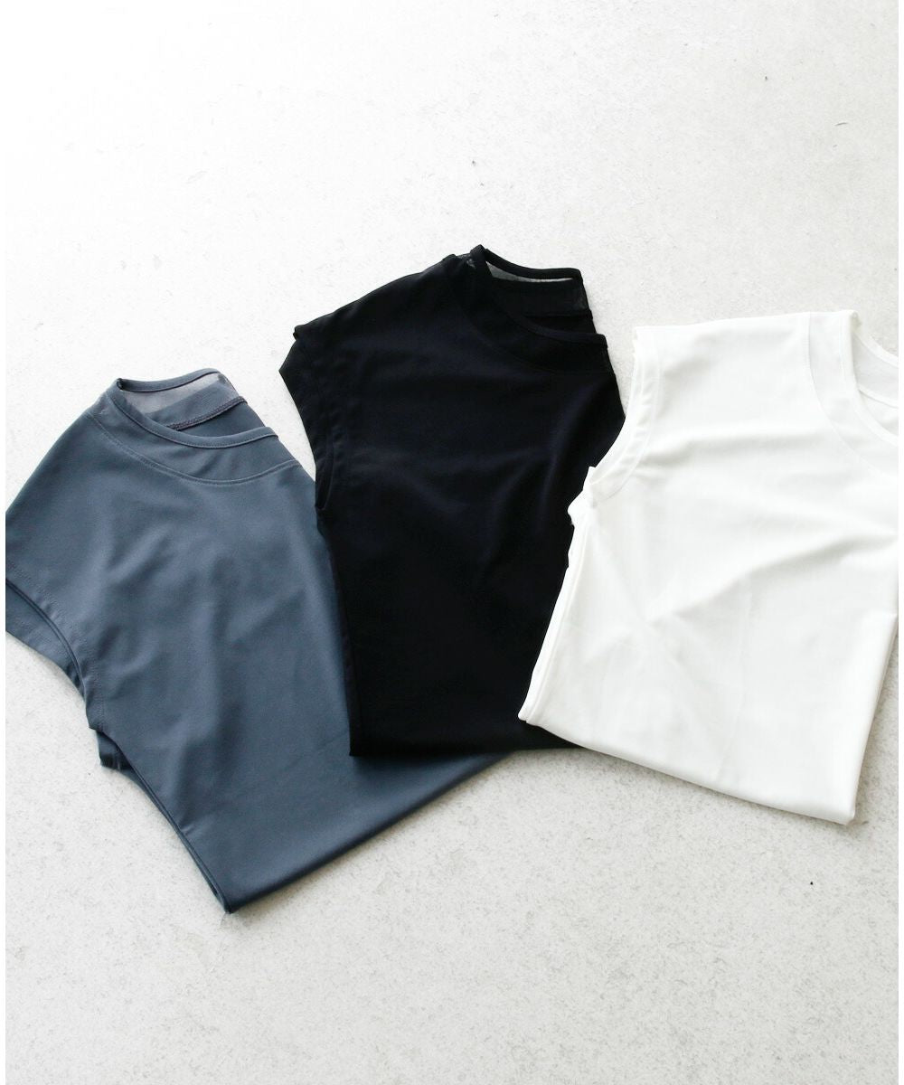 Ehre style Innerwear that can also be worn! Beautiful neck sheer top