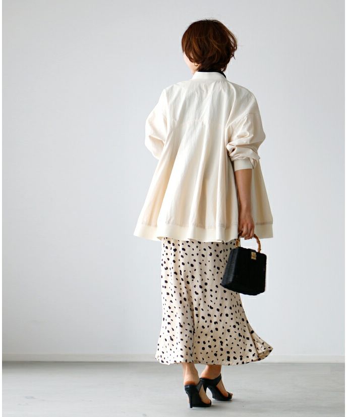 エーレスタイル Ehre style 手放せなくなる！おとなの綺麗めフレアブルゾン