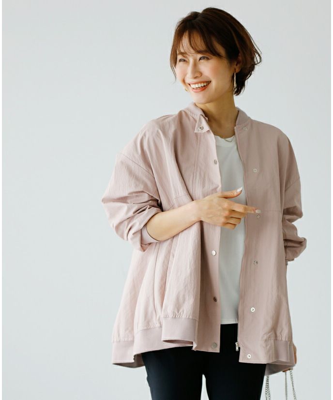 エーレスタイル Ehre style 手放せなくなる！おとなの綺麗めフレアブルゾン