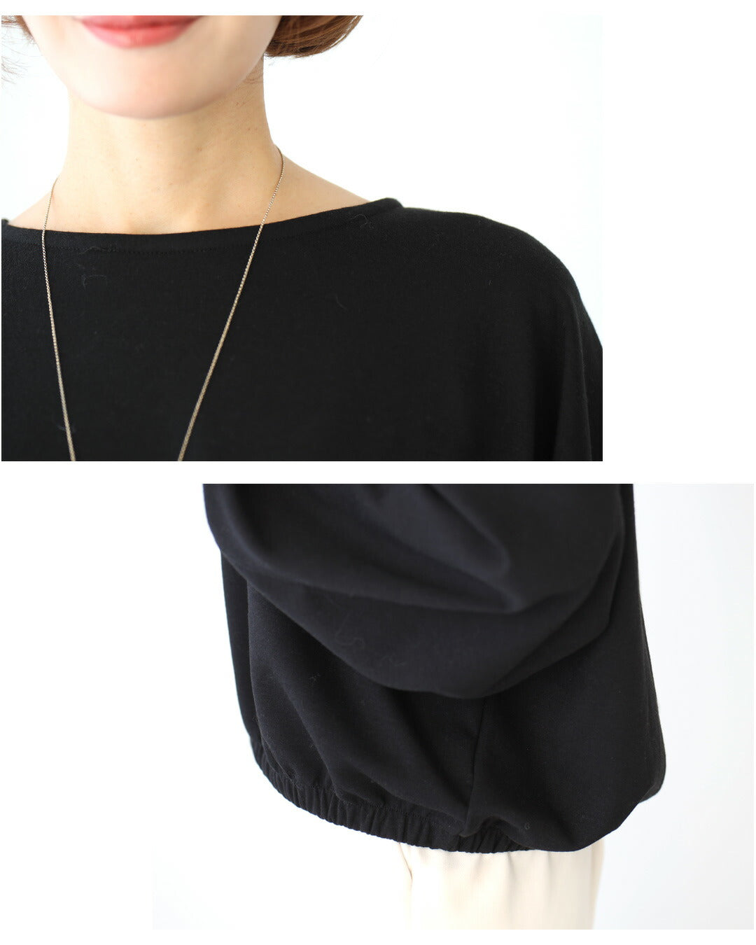 Ehre style Just wear it and you're all set! How about this long T-shirt? A loose-fitting top.