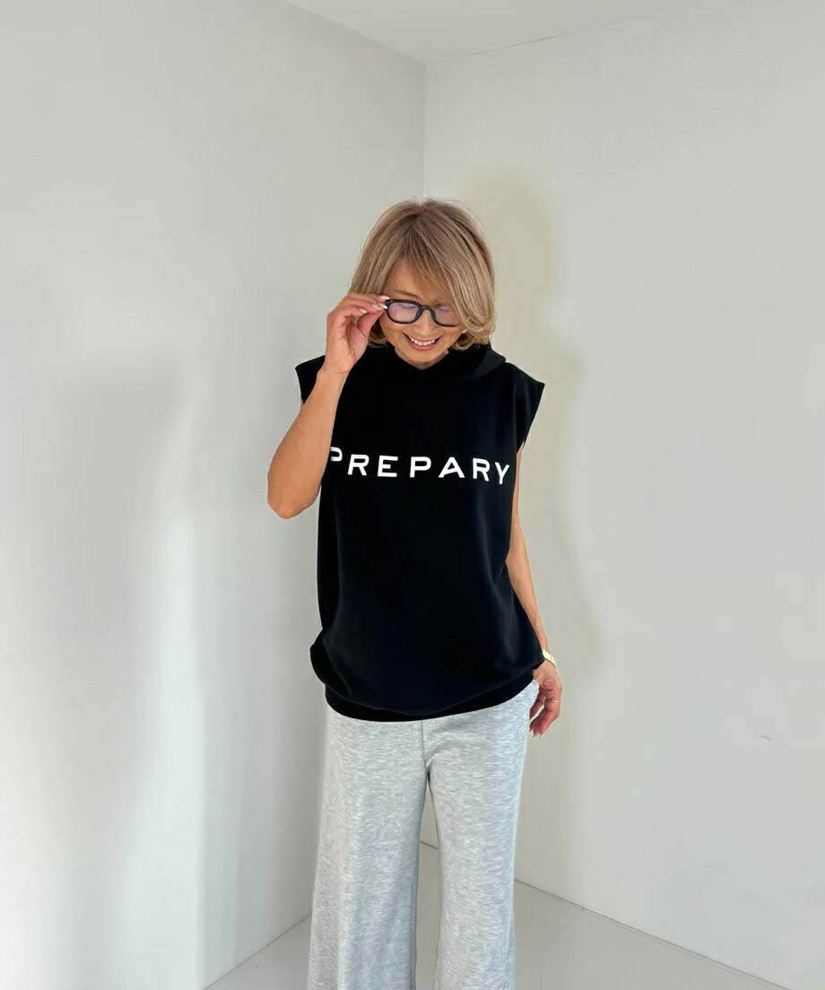 エーレスタイル Ehre style LOGOフーディトップス【 Light gray/Black全2色 】 （ブラック） ブラック