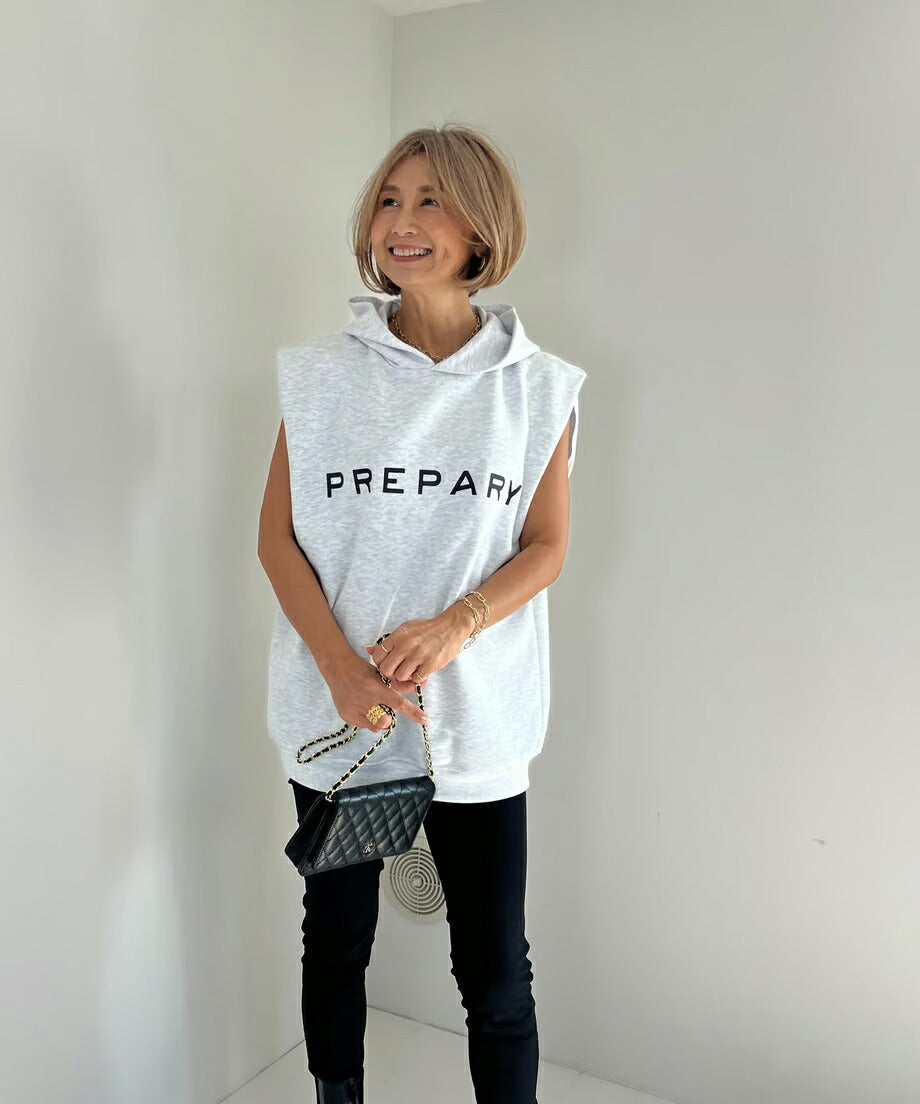 エーレスタイル Ehre style LOGOフーディトップス【 Light gray/Black全2色 】 （ブラック） ブラック