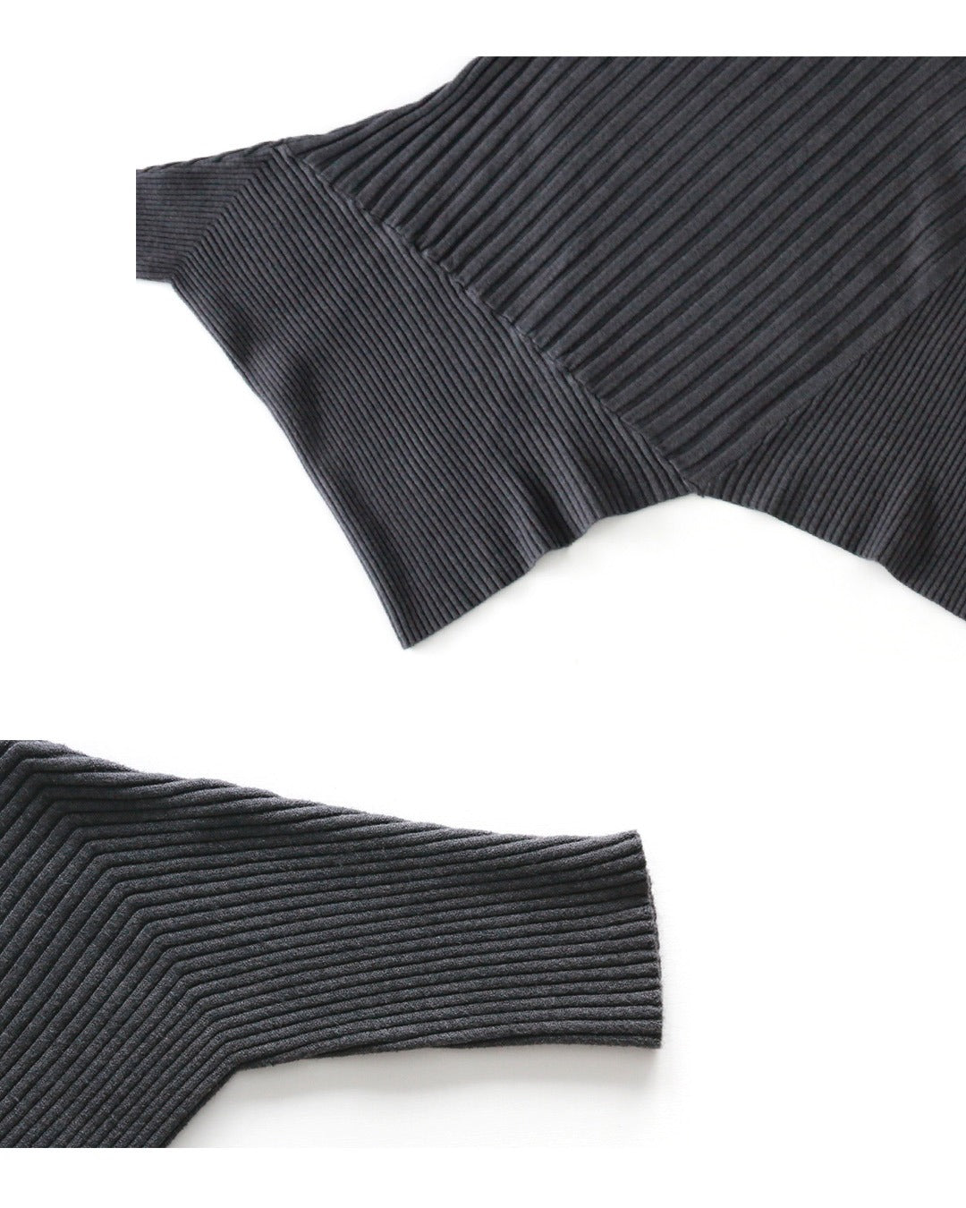 エーレスタイル Ehre style ゆるさが癖になる、ひとクセニット （ブラック） ブラック