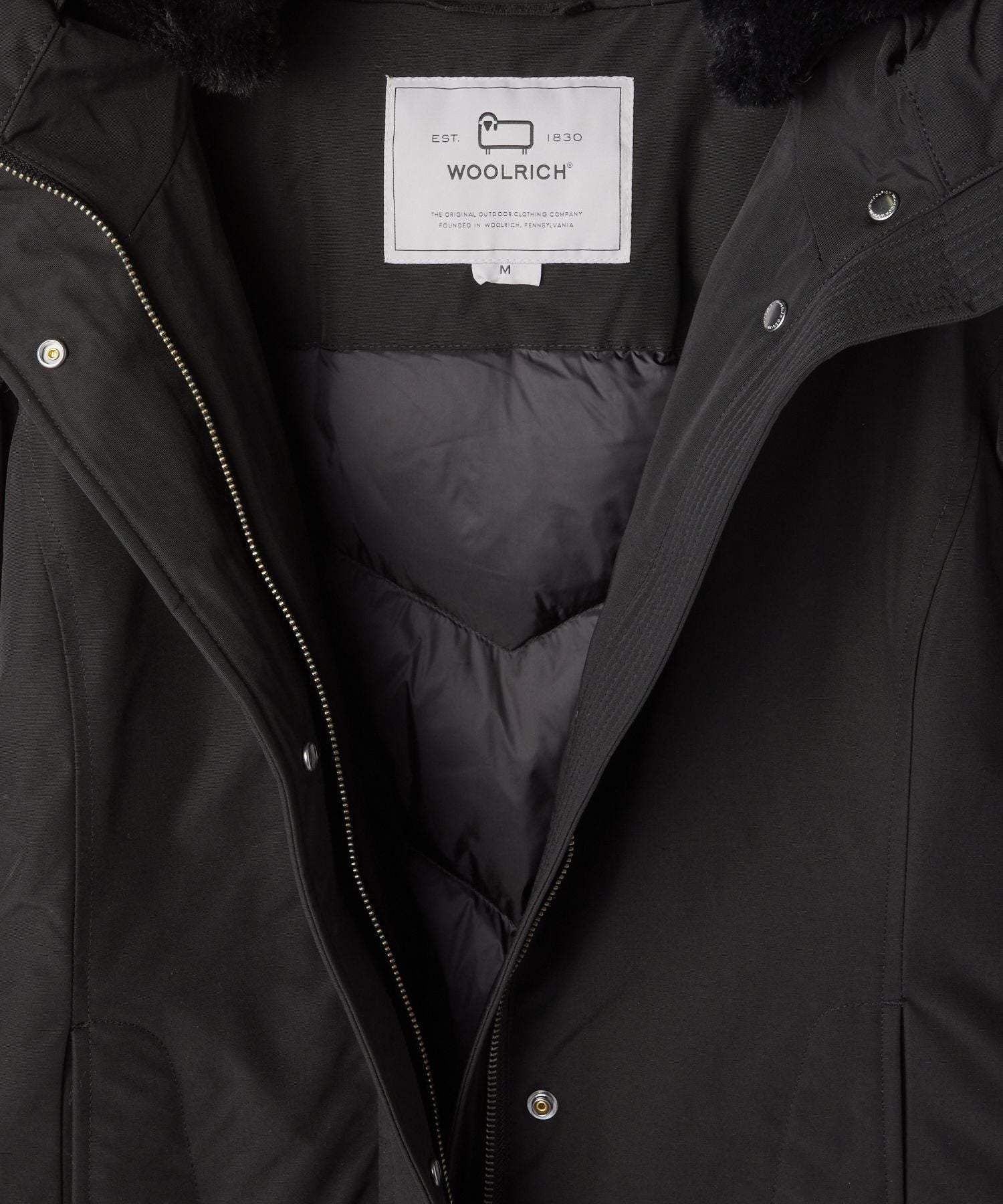 ウールリッチ WOOLRICH レディース ダウンコート アウター BOULDER FAUX FUR PARKA CFWWOU0724FRUT0001 コットン アウトドア カジュアル （ダークネイビー） ダークネイビー