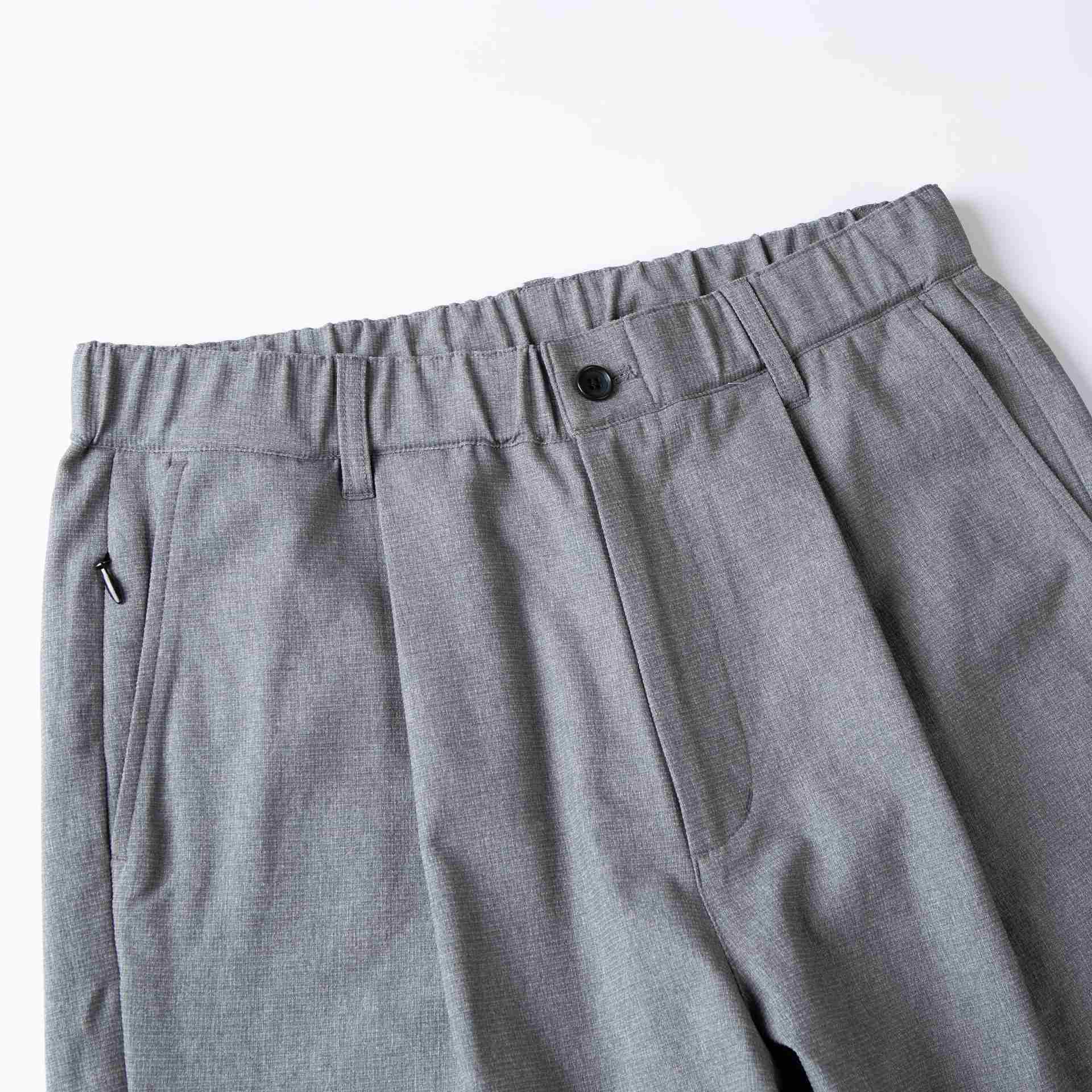 クールワンタックテーパードパンツ （ビターグレー） ビターグレー