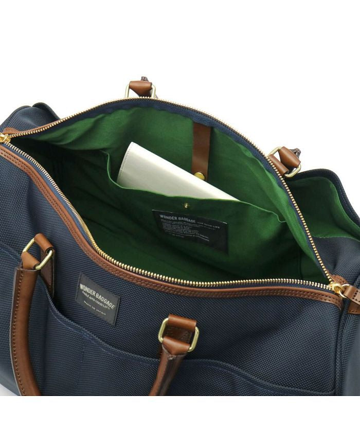 ワンダーバゲージ WONDER BAGGAGE ワンダーバゲージ ボストンバッグ WONDER BAGGAGE トラベルボストン GOODMANS TRAVEL BOSTON グッドマンズ WBーGー012 （CHOCO） CHOCO