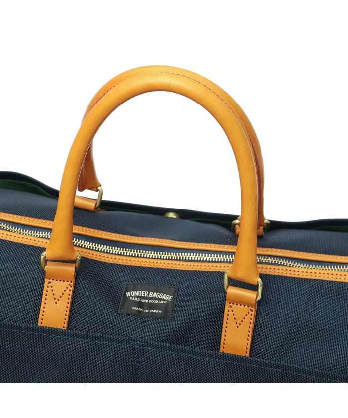 ワンダーバゲージ WONDER BAGGAGE ワンダーバゲージ ボストンバッグ WONDER BAGGAGE トラベルボストン GOODMANS TRAVEL BOSTON グッドマンズ WBーGー012 （CHOCO） CHOCO