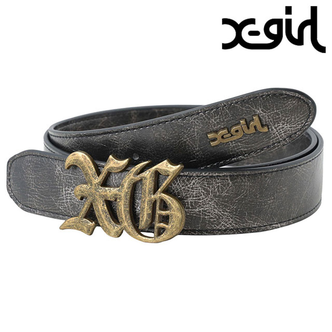 エックスガール X-girl XG EMBLEM BELT GOLD [105253054015] （GOLD） GOLD