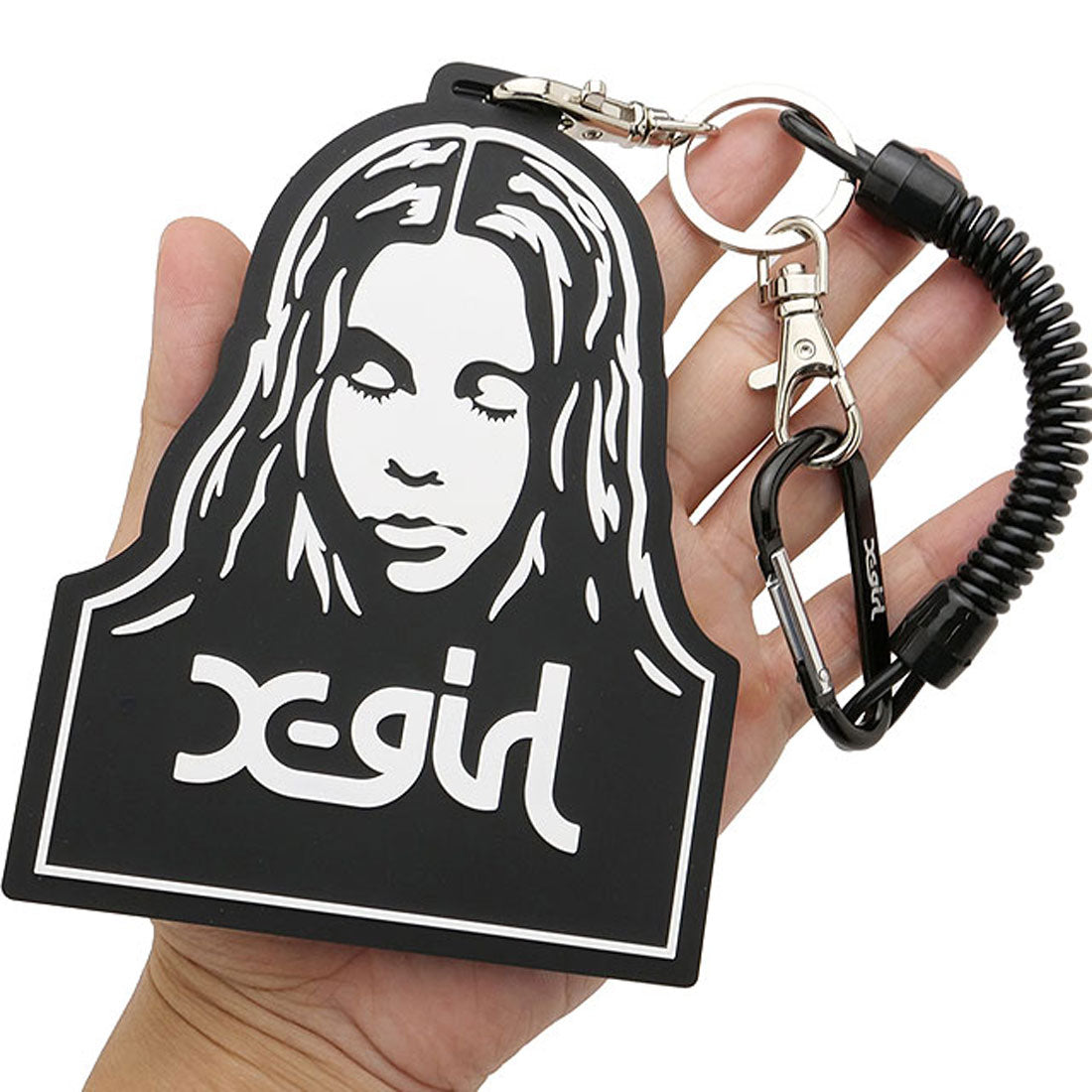 エックスガール X-girl FACE PASS CASE BLACK [105253054019] （BLACK） BLACK
