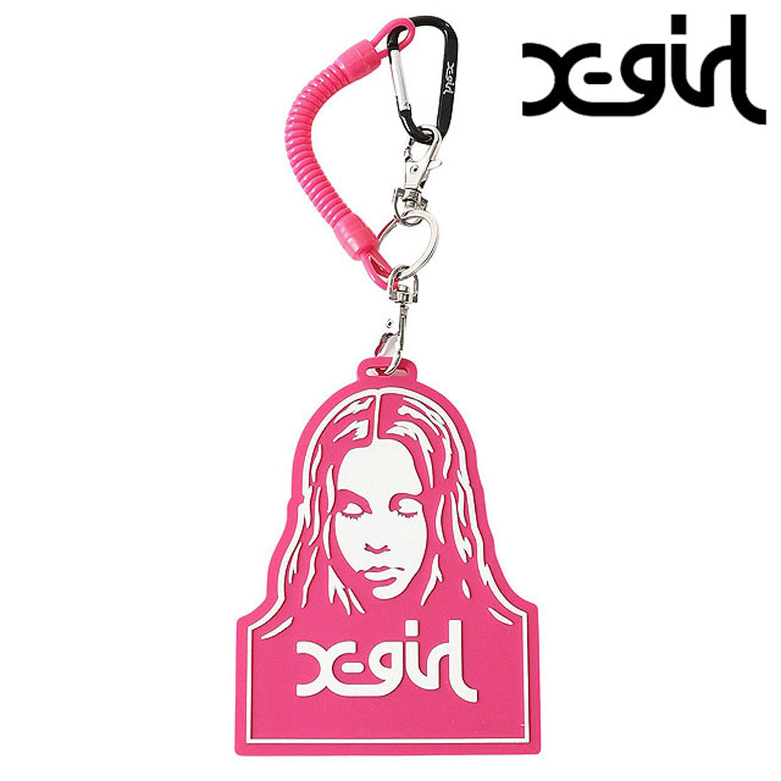 エックスガール X-girl FACE PASS CASE PINK [105253054019] （PINK） PINK
