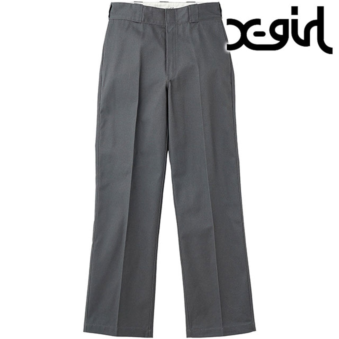X-girl × Dickies WORK PANTS X-girl X-girl ×Dickies WORK PANTS BLACK black black [105251031016]
