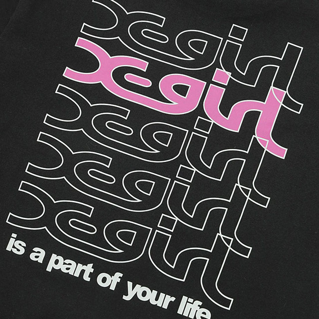 エックスガール X-girl REPEAT MILLS LOGO S/S TEE BLACK ブラック 黒 [105252011005] （ブラック） ブラック
