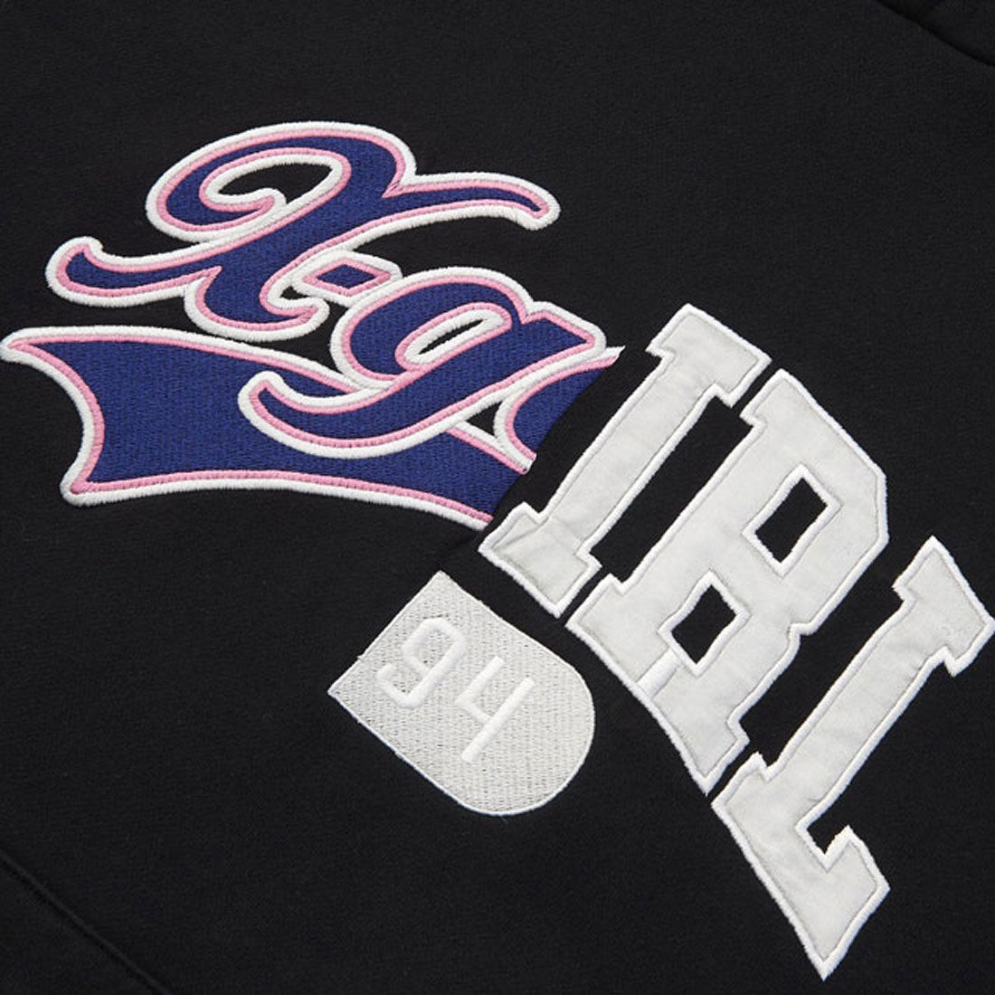 エックスガール X-girl MIX COLLEGE LOGO SWEAT HOODIE BLACK [105253012016 FW25] （BLACK） BLACK