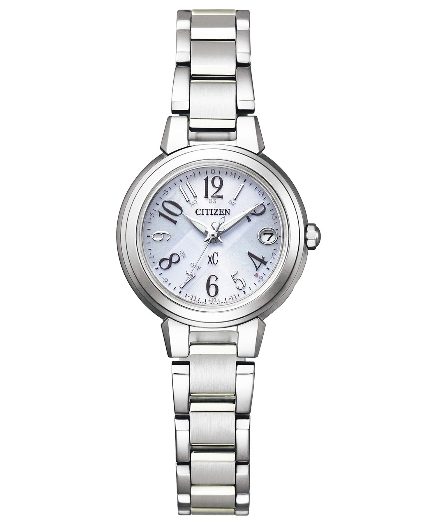 CROSSSEA xC xC Eco-Drive Radio-Controlled Watch Stainless Steel Line ES9430-54B