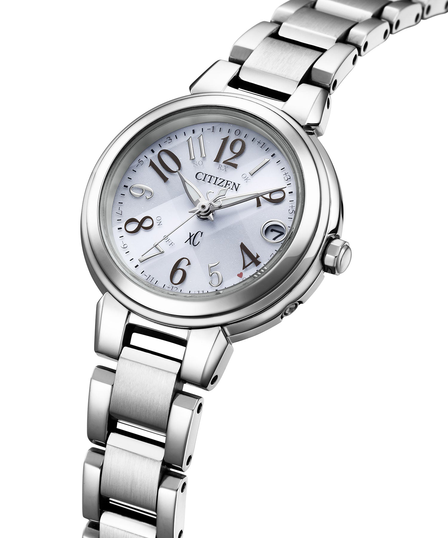 CROSSSEA xC xC Eco-Drive Radio-Controlled Watch Stainless Steel Line ES9430-54B