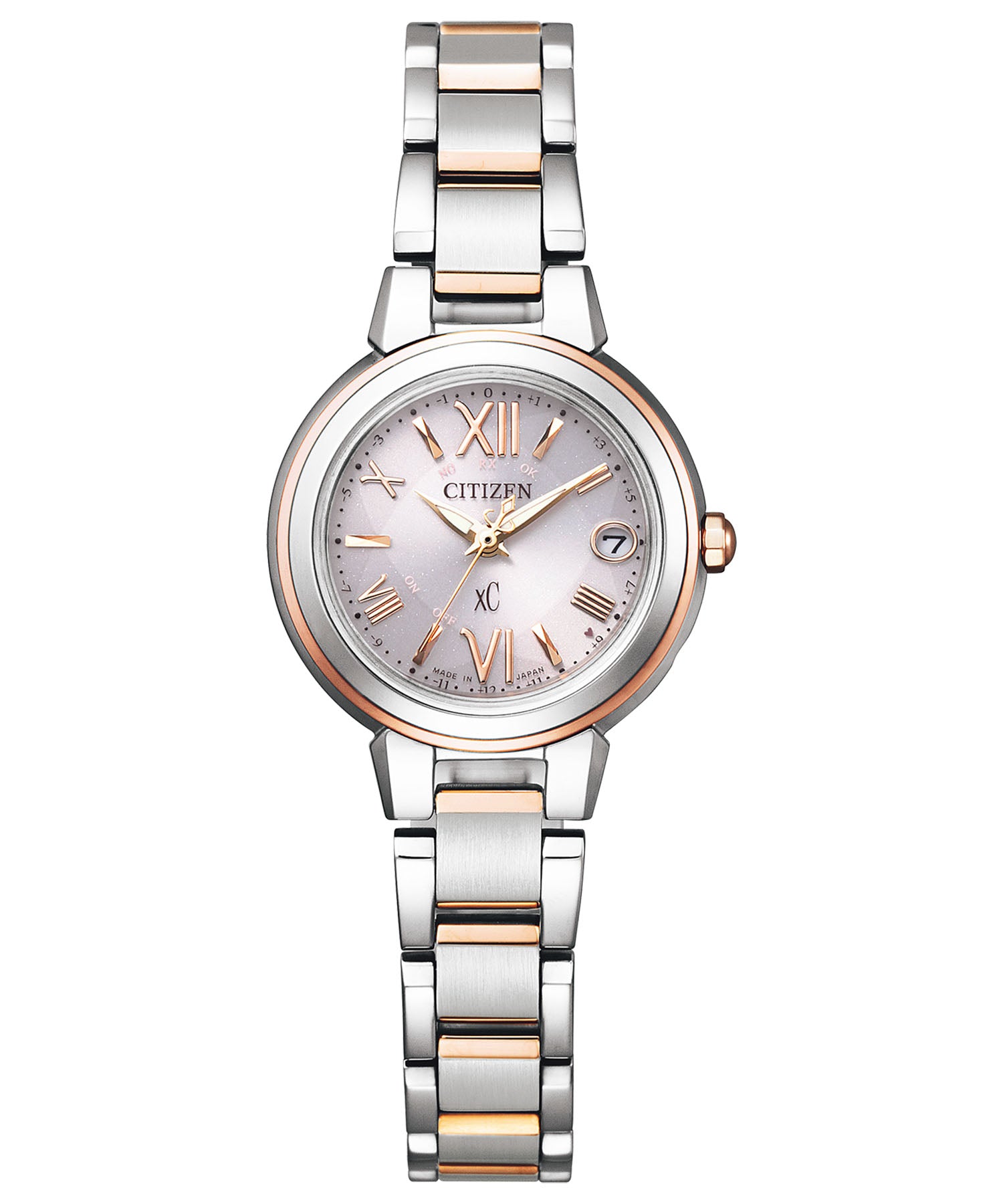 CROSSSEA xC xC Eco-Drive Radio-Controlled Watch Stainless Steel Line ES9434-53W