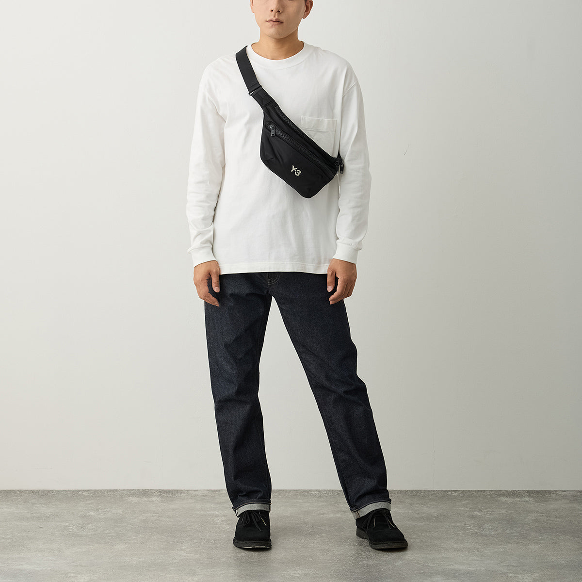 ワイスリー Y-3 ウエストバッグ・ボディバッグ MRPHD クロスボディ JW9946 BLACK （ブラック） ブラック