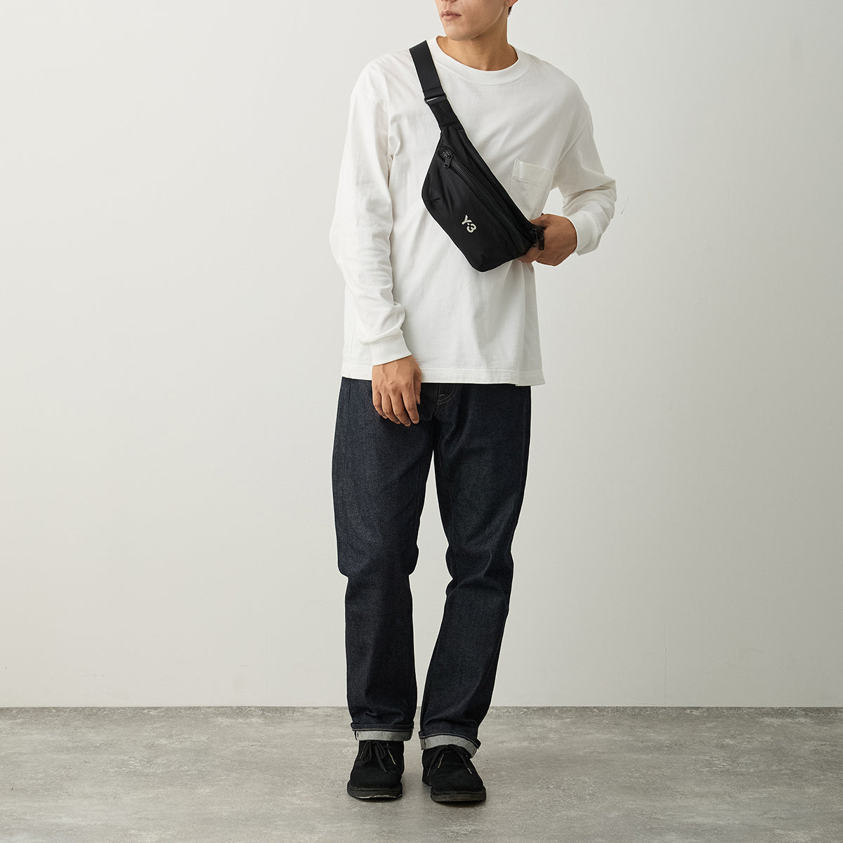 ワイスリー Y-3 ウエストバッグ・ボディバッグ MRPHD クロスボディ JW9946 BLACK （ブラック） ブラック