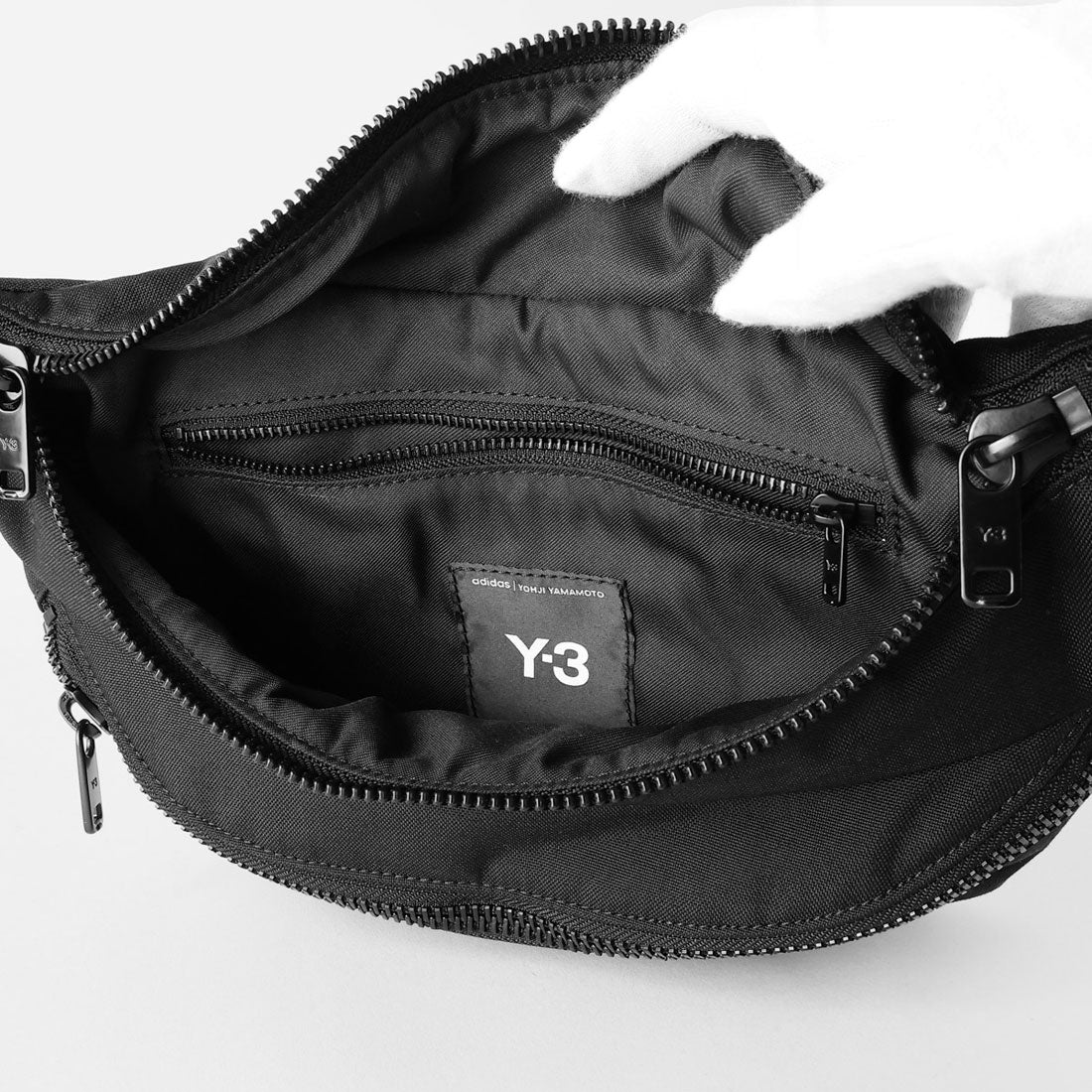 ワイスリー Y-3 ウエストバッグ・ボディバッグ ロゴ FANNY PACK JW6221 （ブラック） ブラック