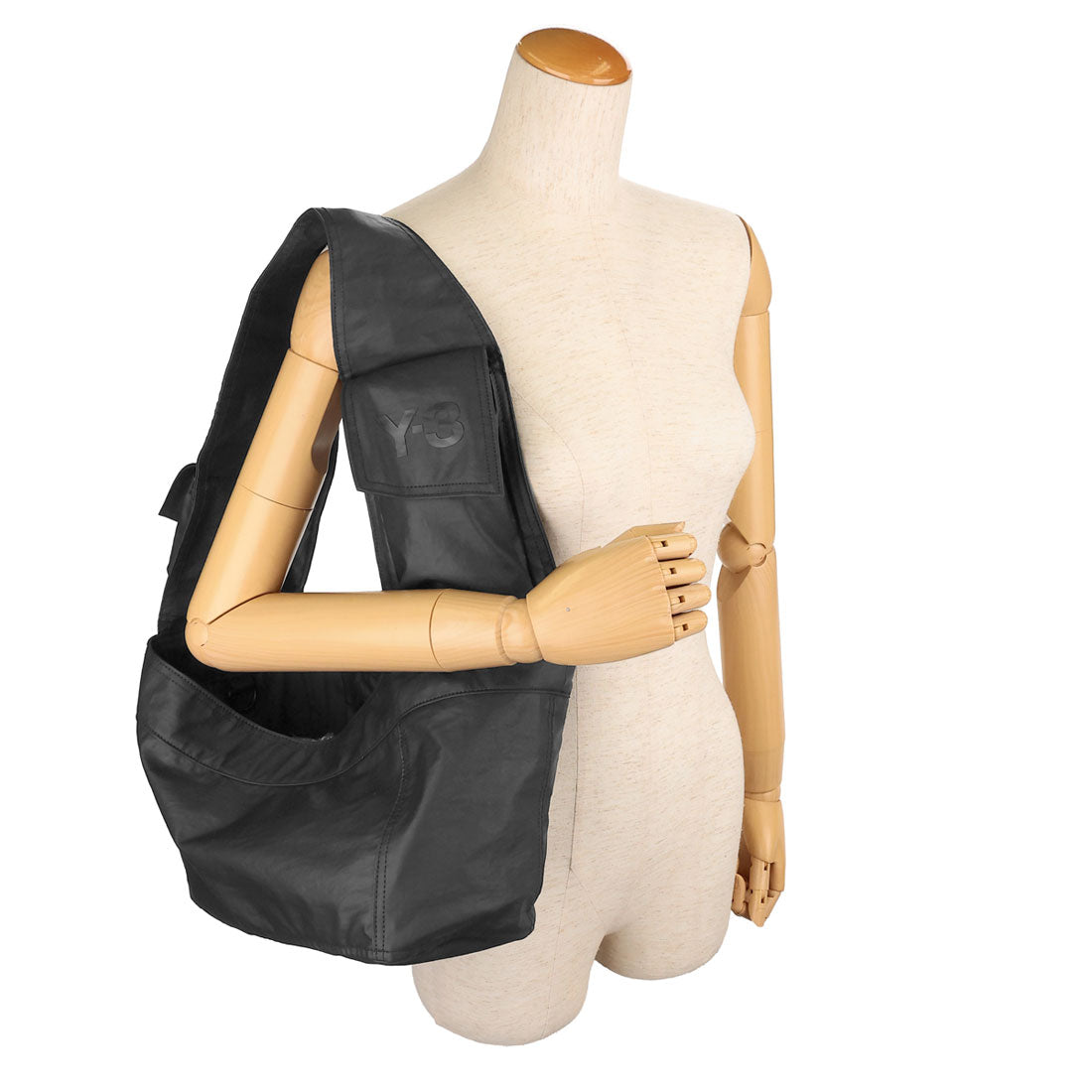 ワイスリー Y-3 トートバッグ ロゴ NEWSPAPER BAG S KE5028 （ブラック） ブラック