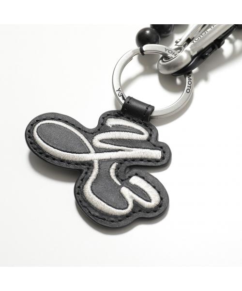 ワイスリー Y-3 Y-3 キーリング KEY CHAIN JV9726 ウッドビーズ レザー （BLACK/ブラック） BLACK/ブラック