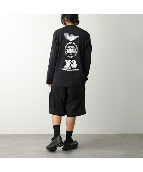 ワイスリー Y-3 Y-3 カットソー GRAPHIC LONG SLEEVE TEE JX4747 KE5094 （KE5094/CWHITE/ホワイト） KE5094/CWHITE/ホワイト