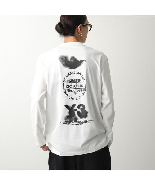 ワイスリー Y-3 Y-3 カットソー GRAPHIC LONG SLEEVE TEE JX4747 KE5094 （KE5094/CWHITE/ホワイト） KE5094/CWHITE/ホワイト