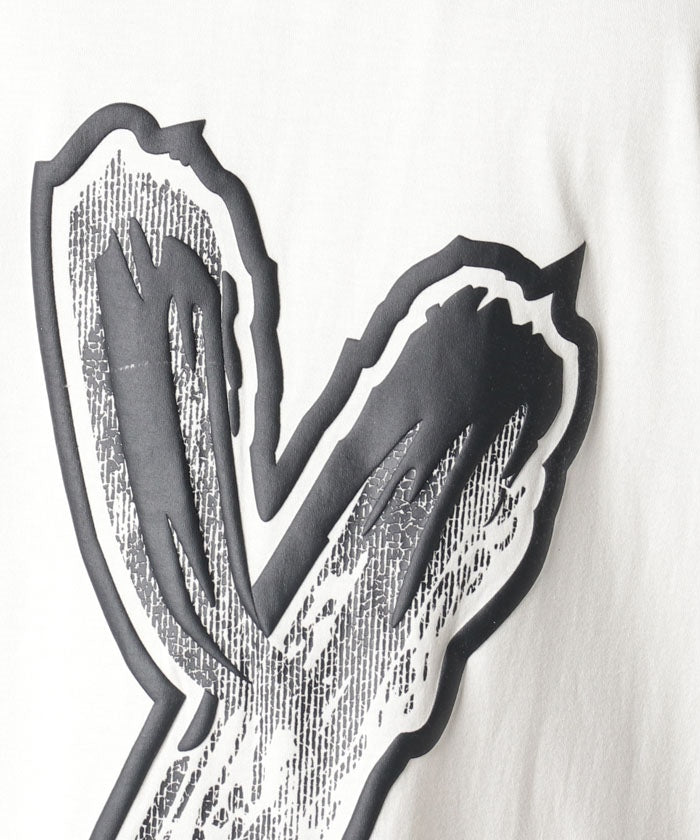 Y-3 Y-3 Logo GFX TEE Graphic T-Shirt cotton Unisex white HY1272