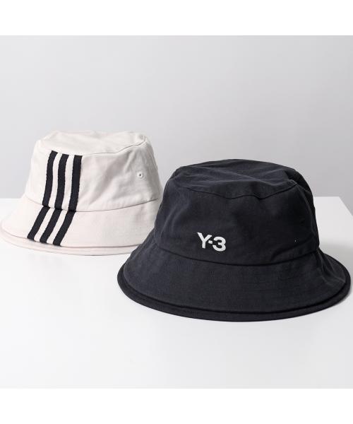ワイスリー Y-3 Y-3 バケットハット Y-3 STRP B HAT コットン ストライプス （JN7192/BLACK/ブラック） JN7192/BLACK/ブラック