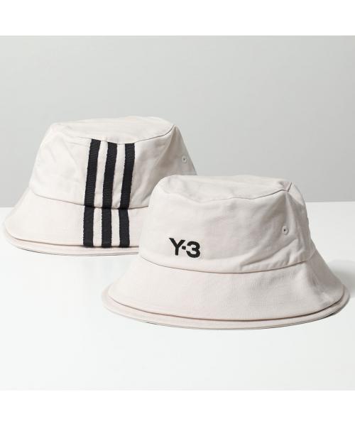 ワイスリー Y-3 Y-3 バケットハット Y-3 STRP B HAT コットン ストライプス （JN7192/BLACK/ブラック） JN7192/BLACK/ブラック
