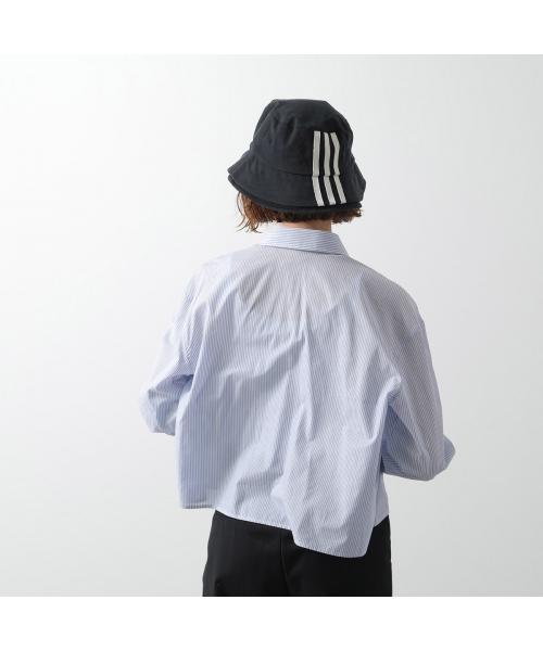 ワイスリー Y-3 Y-3 バケットハット Y-3 STRP B HAT コットン ストライプス （JN7192/BLACK/ブラック） JN7192/BLACK/ブラック