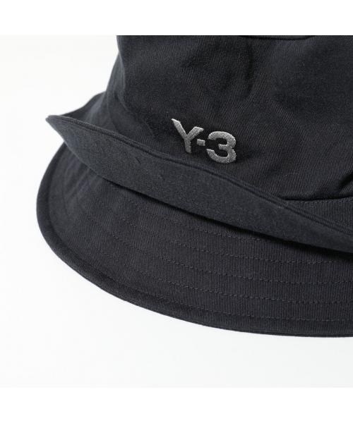 ワイスリー Y-3 Y-3 バケットハット Y-3 STRP B HAT コットン ストライプス （JN7192/BLACK/ブラック） JN7192/BLACK/ブラック
