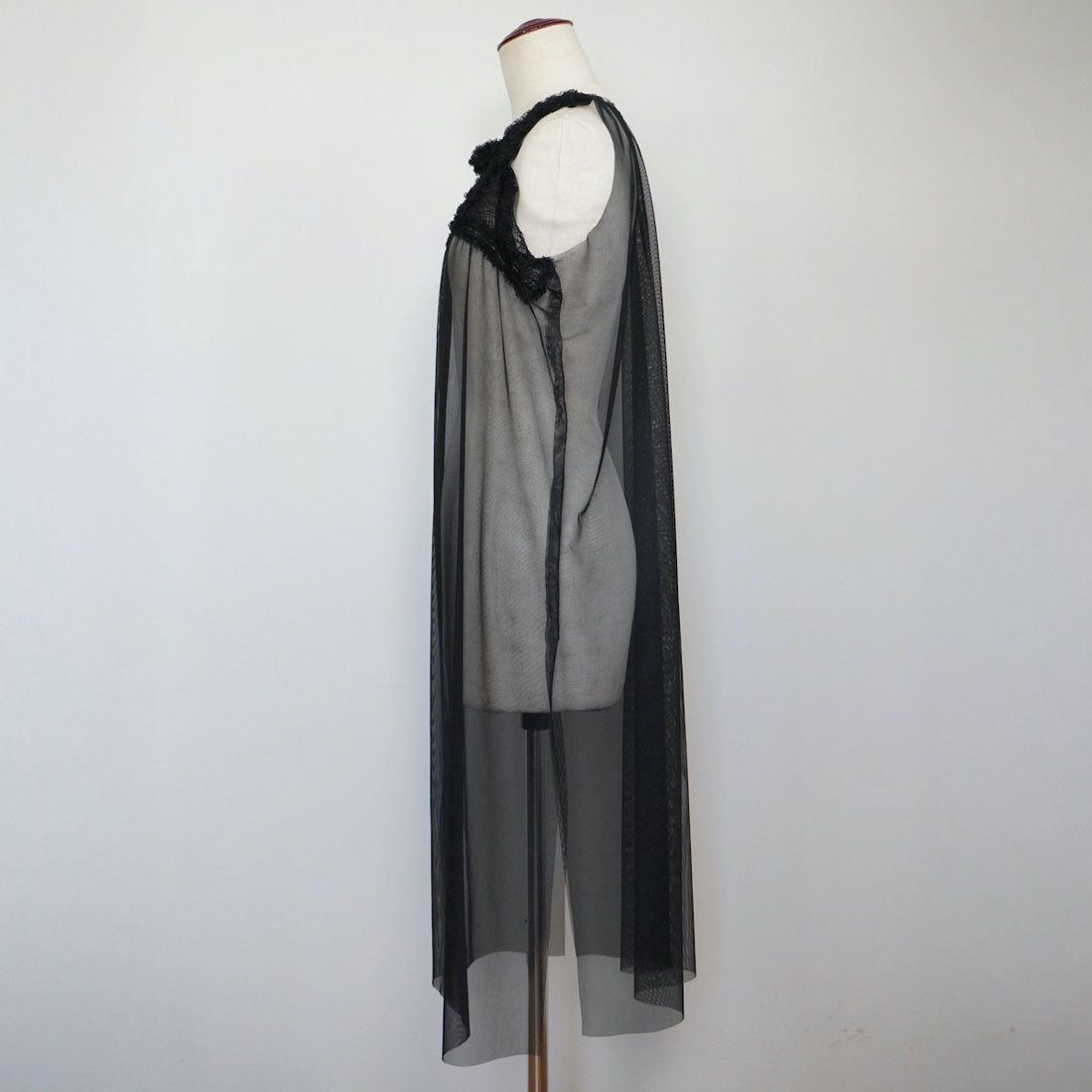 ユウミアリア YuumiARIA YuumiARIA EMBROIDARY TULLE DRESS（ユウミアリア エンブロイダリー チュール ドレス） （BLACK） BLACK