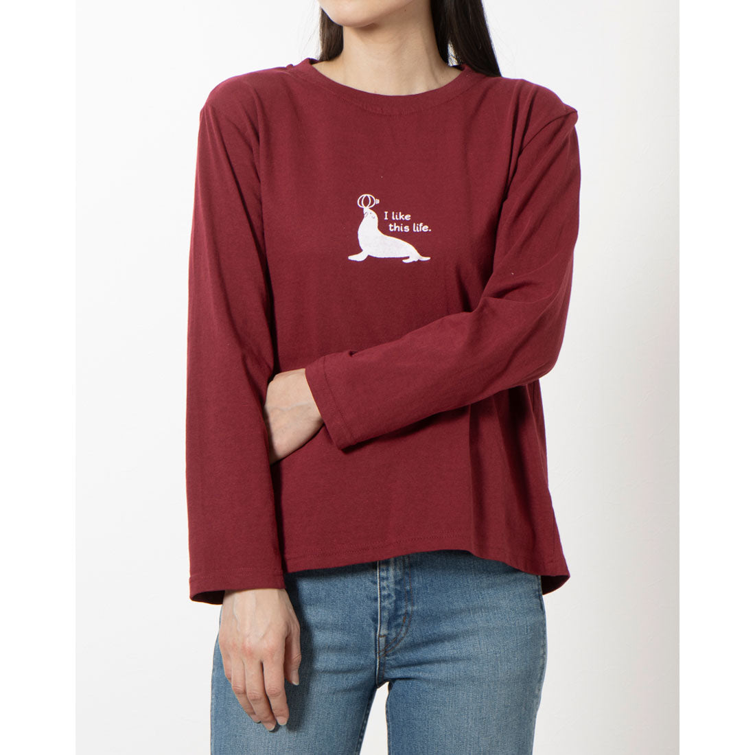 ワイファイブディ Y5D ゆったりシルエットTシャツ