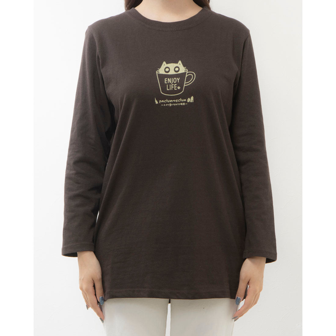 ワイファイブディ Y5D チュニック丈Tシャツ