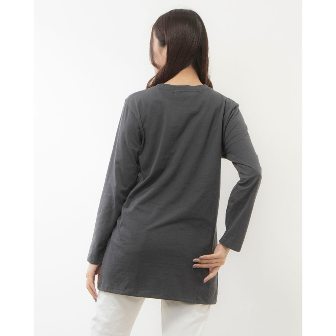 ワイファイブディ Y5D チュニック丈Tシャツ